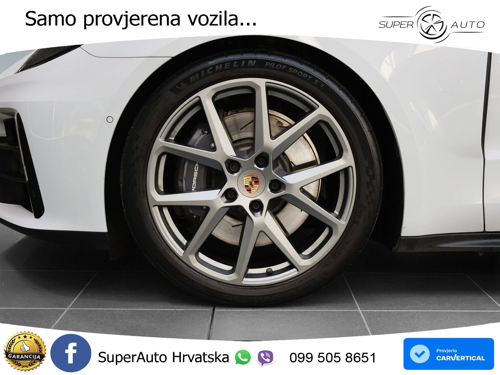 Porsche Panamera 4 2.9 V6 (470 KS) E-Hybrid PDK ACC+HEAD+4xGR SJED+360+PANO