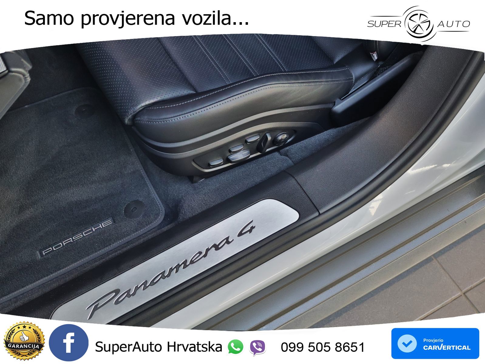 Porsche Panamera 4 2.9 V6 (470 KS) E-Hybrid PDK ACC+HEAD+4xGR SJED+360+PANO
