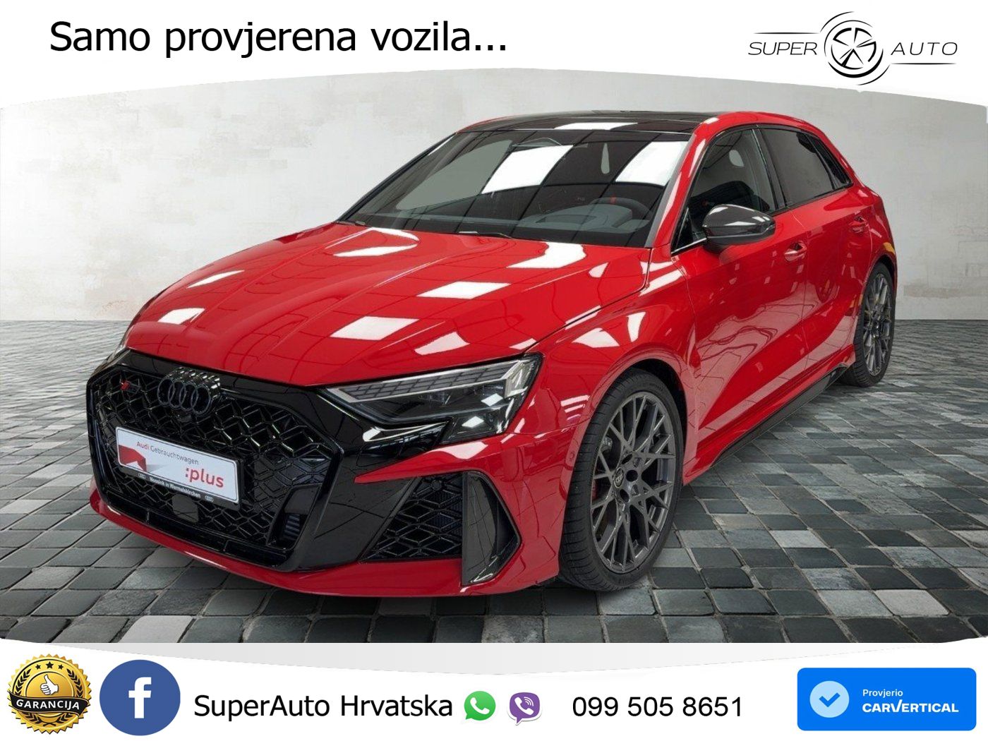 Audi RS3 Sedan 2.5 TFSI (400 KS) quattro S tronic LED+ACC