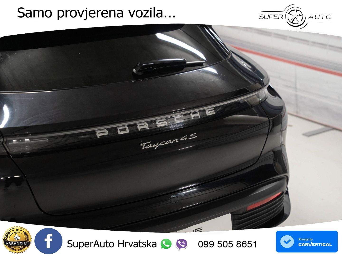 Porsche Taycan Sport Turismo 4S Performance 79.2 kWh (530 KS)