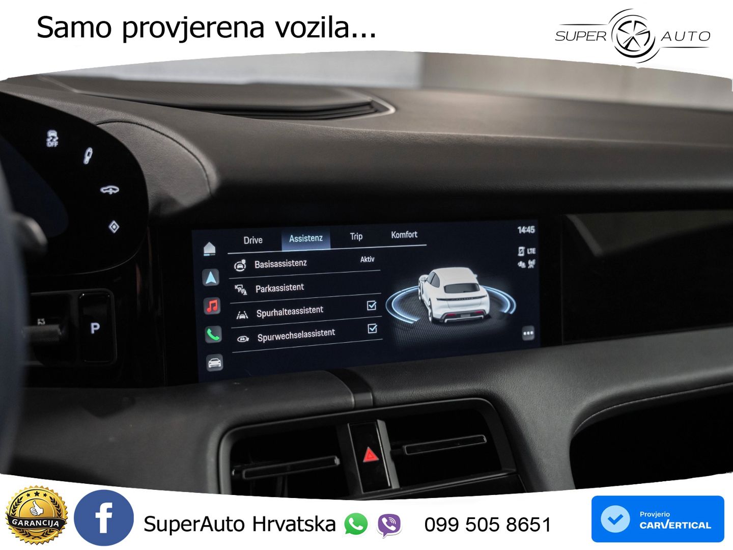 Porsche Taycan Sport Turismo 4S Performance 79.2 kWh (530 KS)
