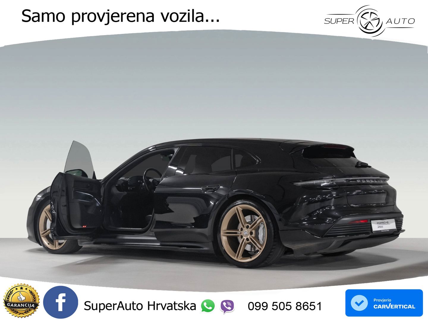 Porsche Taycan Sport Turismo 4S Performance 79.2 kWh (530 KS)