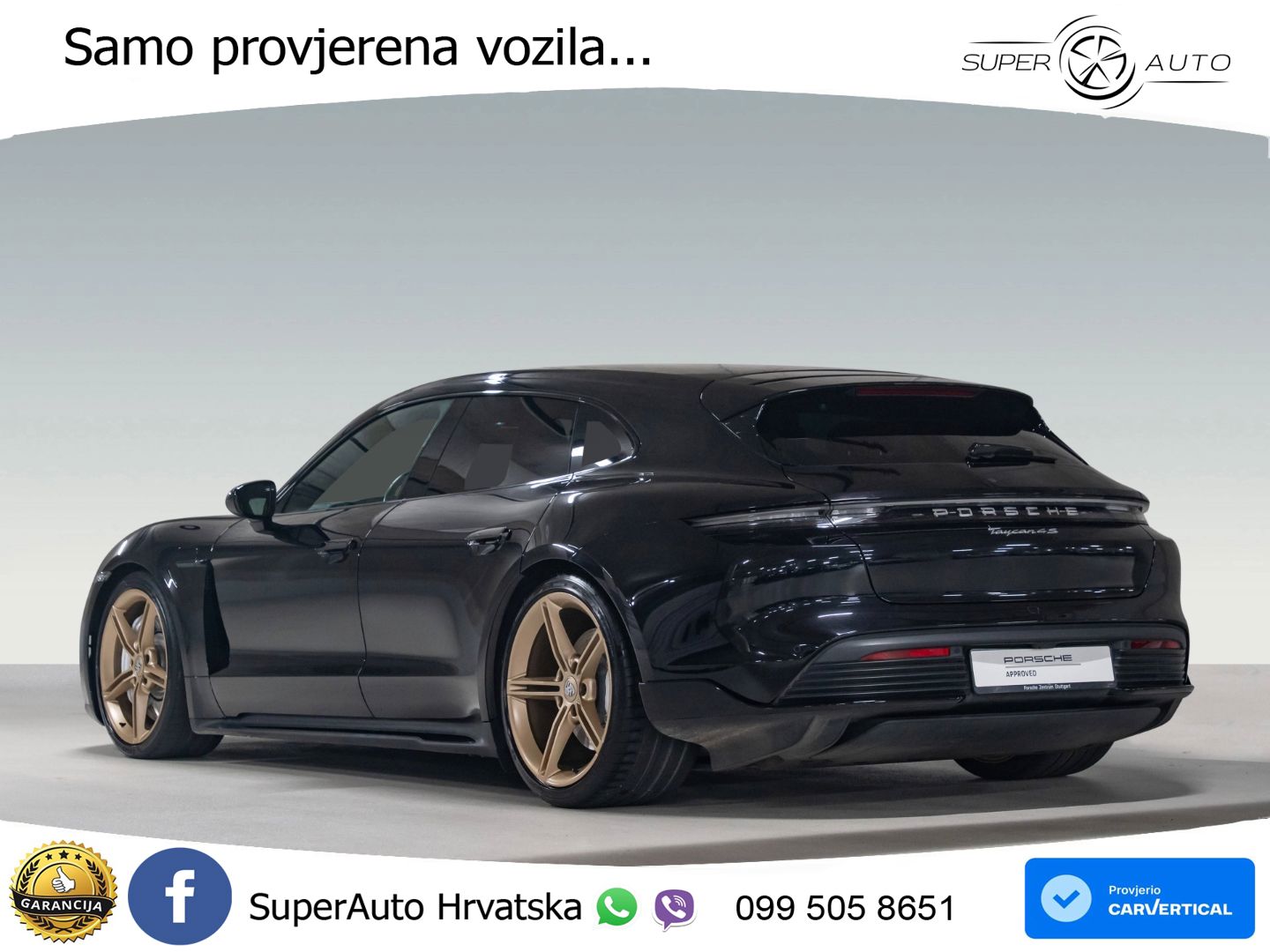 Porsche Taycan Sport Turismo 4S Performance 79.2 kWh (530 KS)