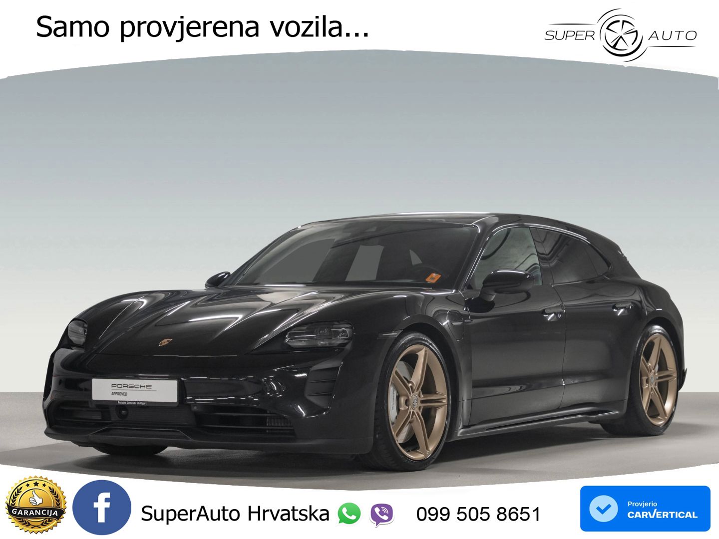 Porsche Taycan Sport Turismo 4S Performance 79.2 kWh (530 KS)