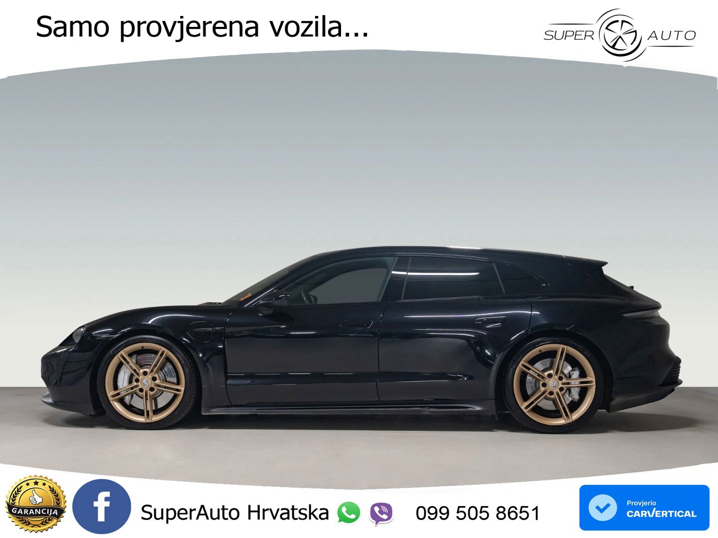Porsche Taycan Sport Turismo 4S Performance 79.2 kWh (530 KS)