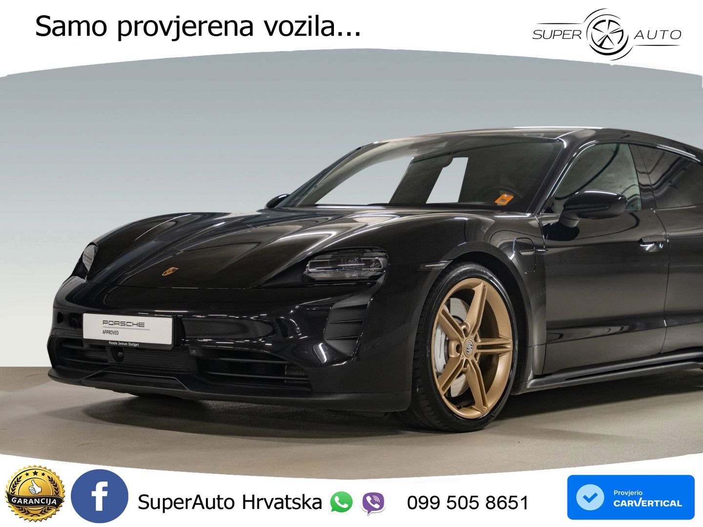 Porsche Taycan Sport Turismo 4S Performance 79.2 kWh (530 KS)