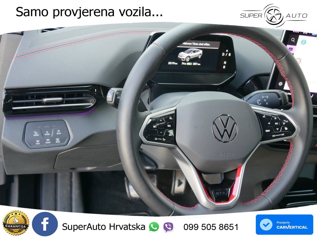 Volkswagen ID.5 GTX 84 kWh (340 KS) 4MOTION LED+GR SJED+ACC