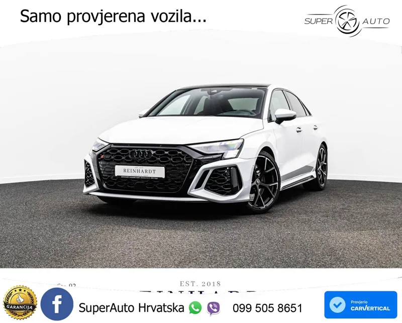 Audi RS3 Sedan 2.5 TFSI (400 KS) quattro S tronic LED+GR SJED+ACC