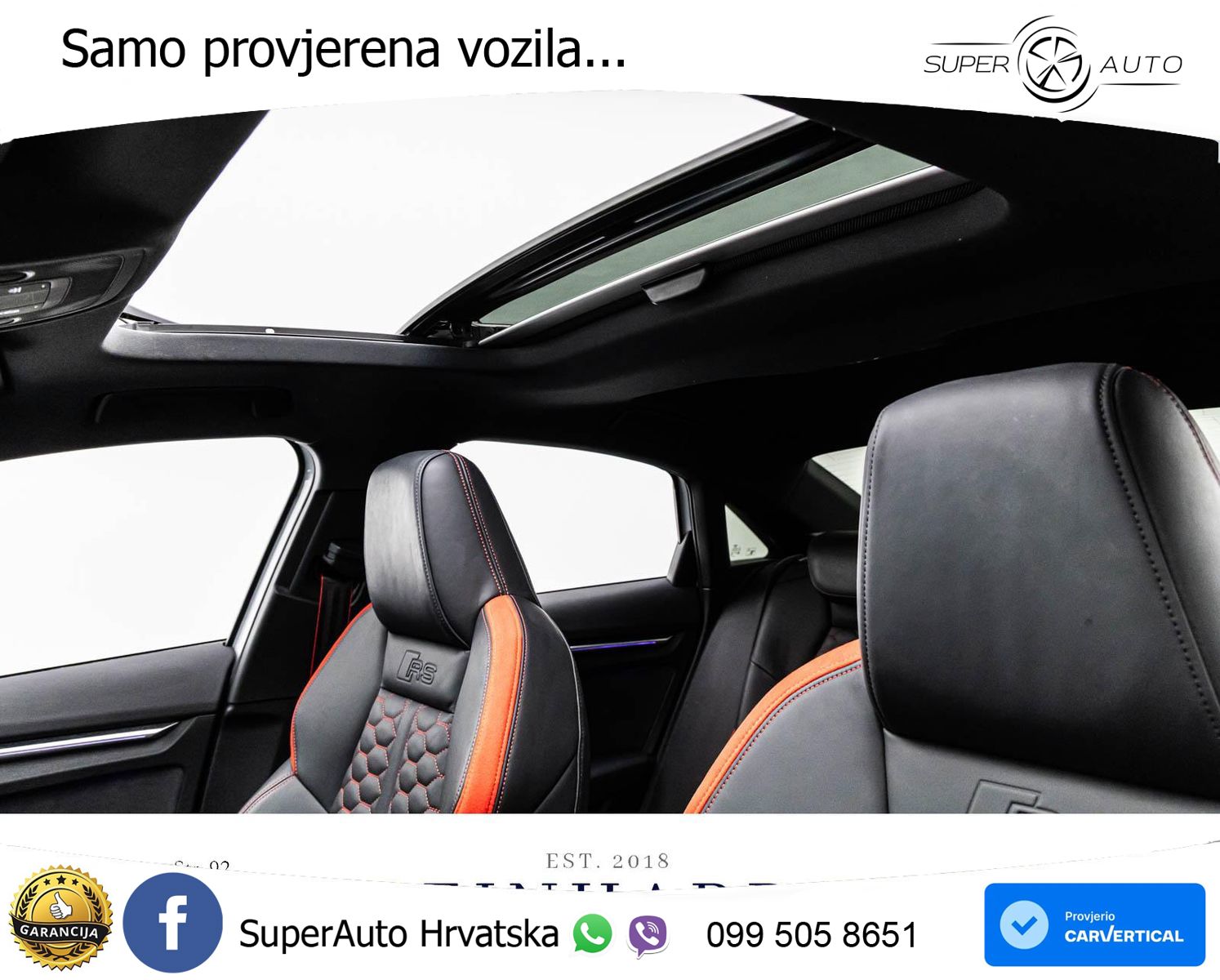 Audi RS3 Sedan 2.5 TFSI (400 KS) quattro S tronic LED+GR SJED+ACC