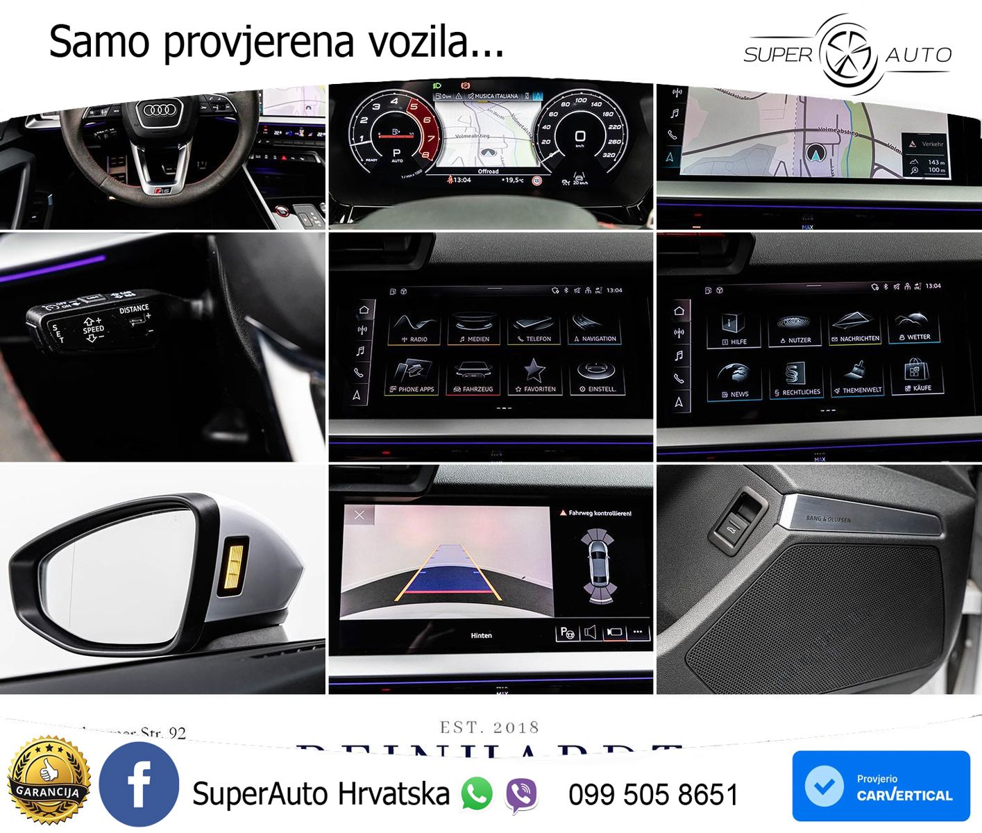 Audi RS3 Sedan 2.5 TFSI (400 KS) quattro S tronic LED+GR SJED+ACC