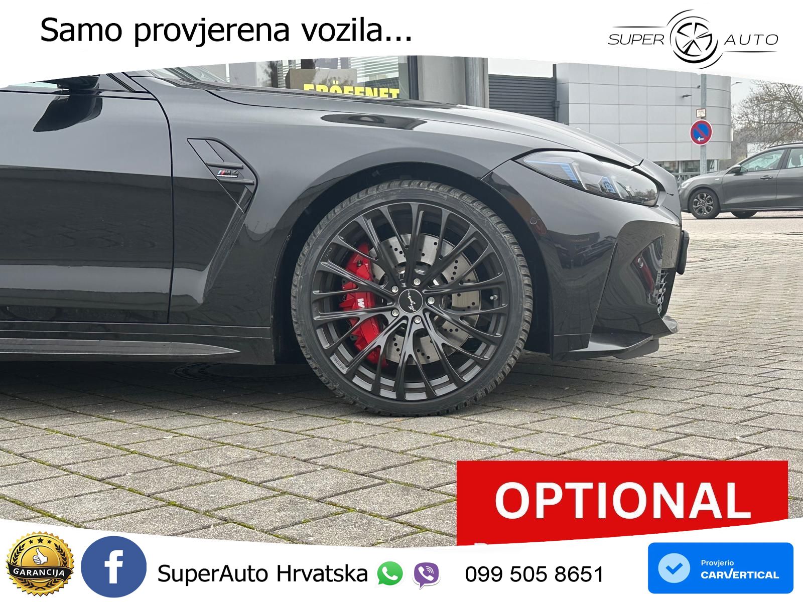 BMW M4 Competition 3.0 (530 KS) xDrive Steptronic LED+GR SJED+ACC