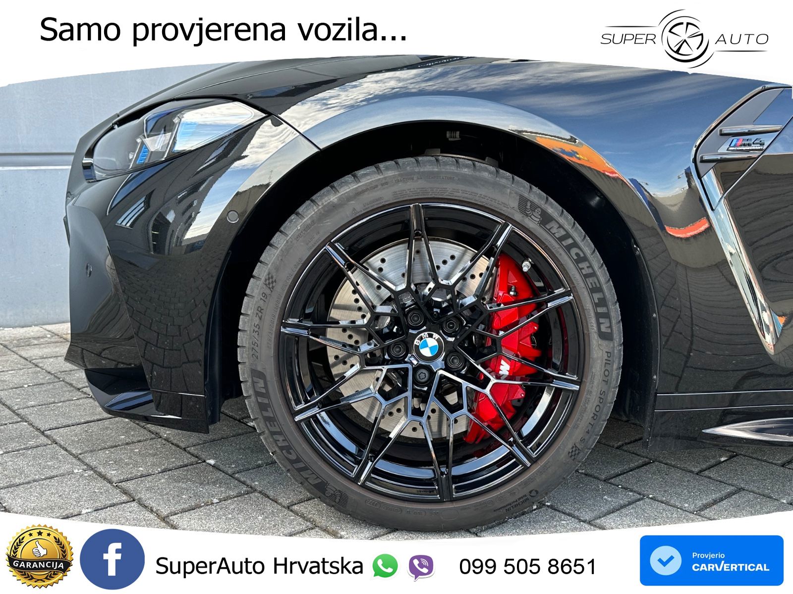 BMW M4 Competition 3.0 (530 KS) xDrive Steptronic LED+GR SJED+ACC