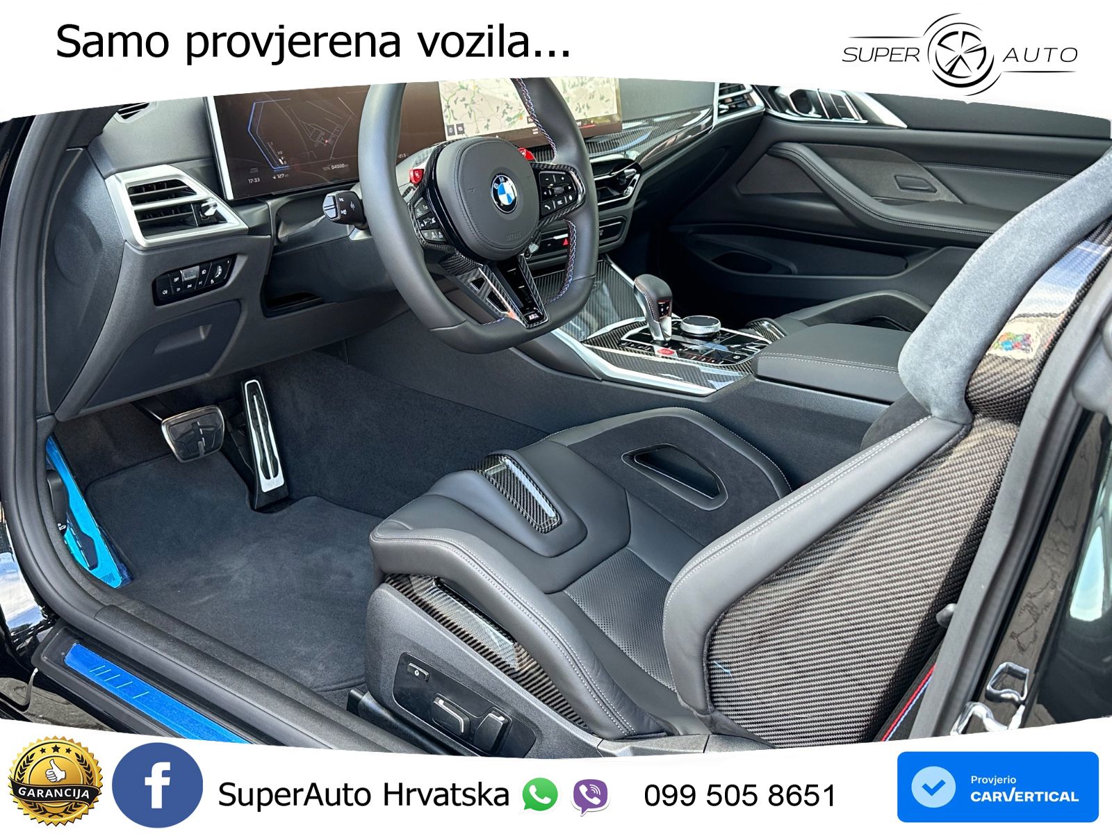 BMW M4 Competition 3.0 (530 KS) xDrive Steptronic LED+GR SJED+ACC