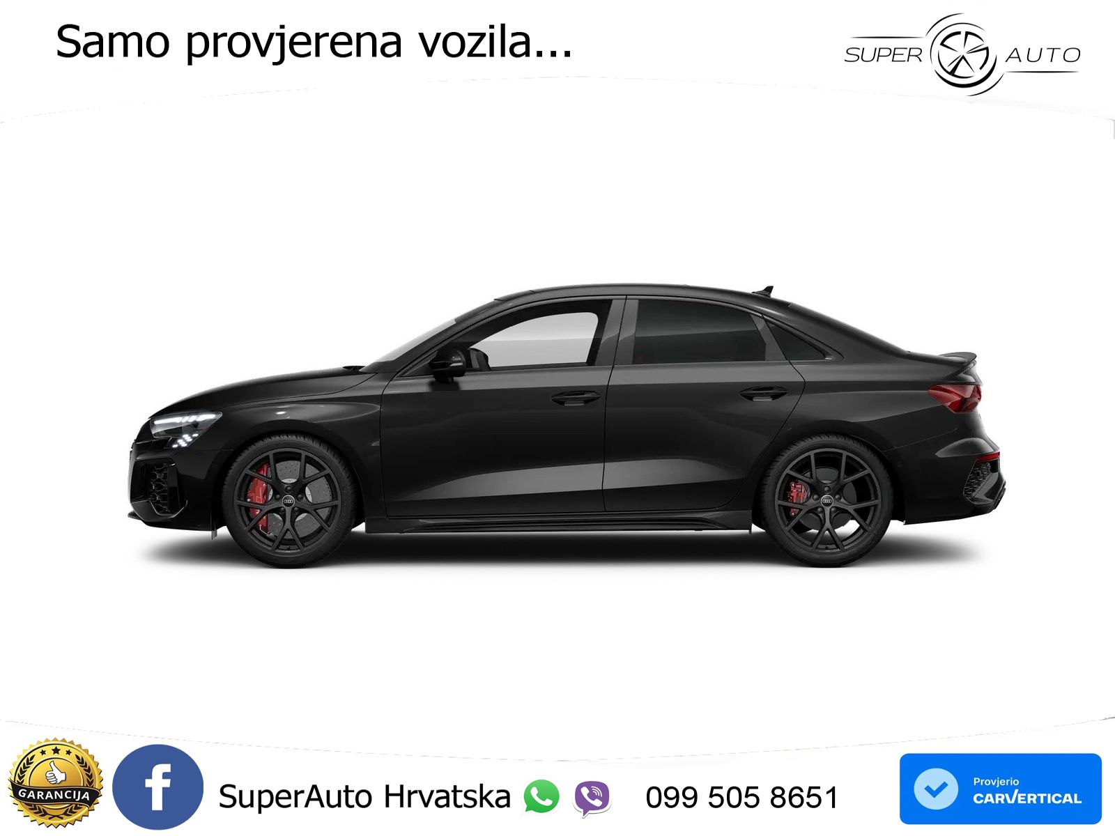 Audi RS3 Sedan 2.5 TFSI (400 KS) quattro S tronic LED+GR SJED+ACC
