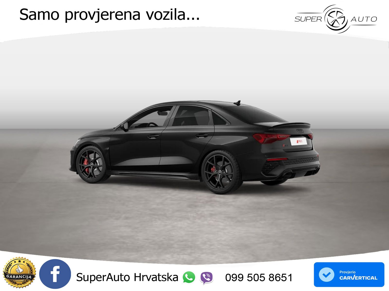 Audi RS3 Sedan 2.5 TFSI (400 KS) quattro S tronic LED+GR SJED+ACC