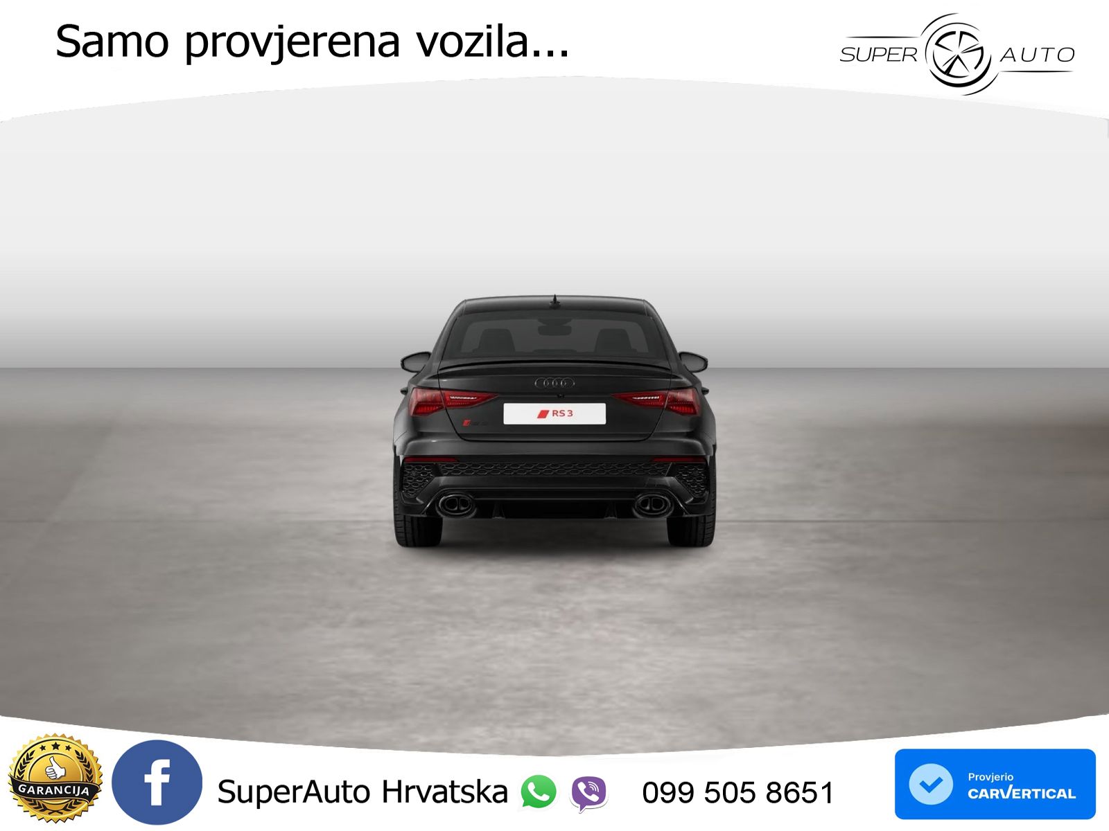 Audi RS3 Sedan 2.5 TFSI (400 KS) quattro S tronic LED+GR SJED+ACC