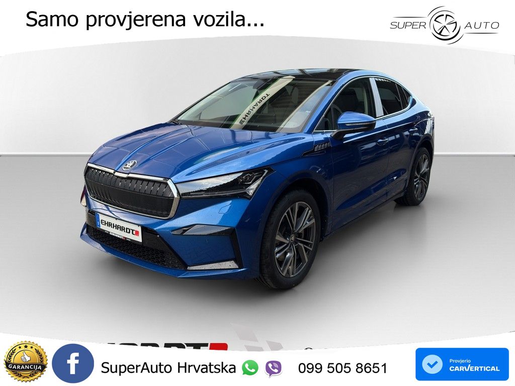 Škoda Enyaq Coupe 85x 82 kWh (286 KS) AWD LED+GR SJED+ACC