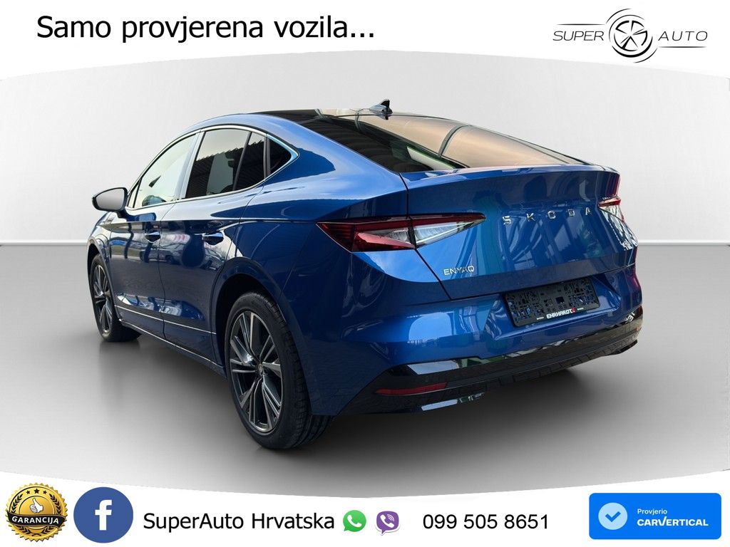 Škoda Enyaq Coupe 85x 82 kWh (286 KS) AWD LED+GR SJED+ACC