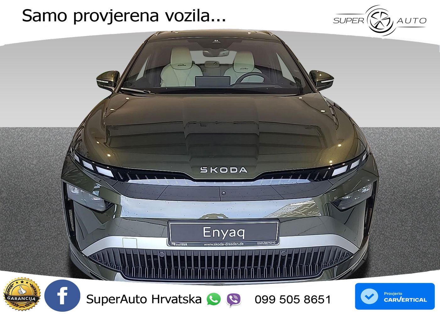 Škoda Enyaq 85 82 kWh (286 KS) LED+GR SJED+ACC