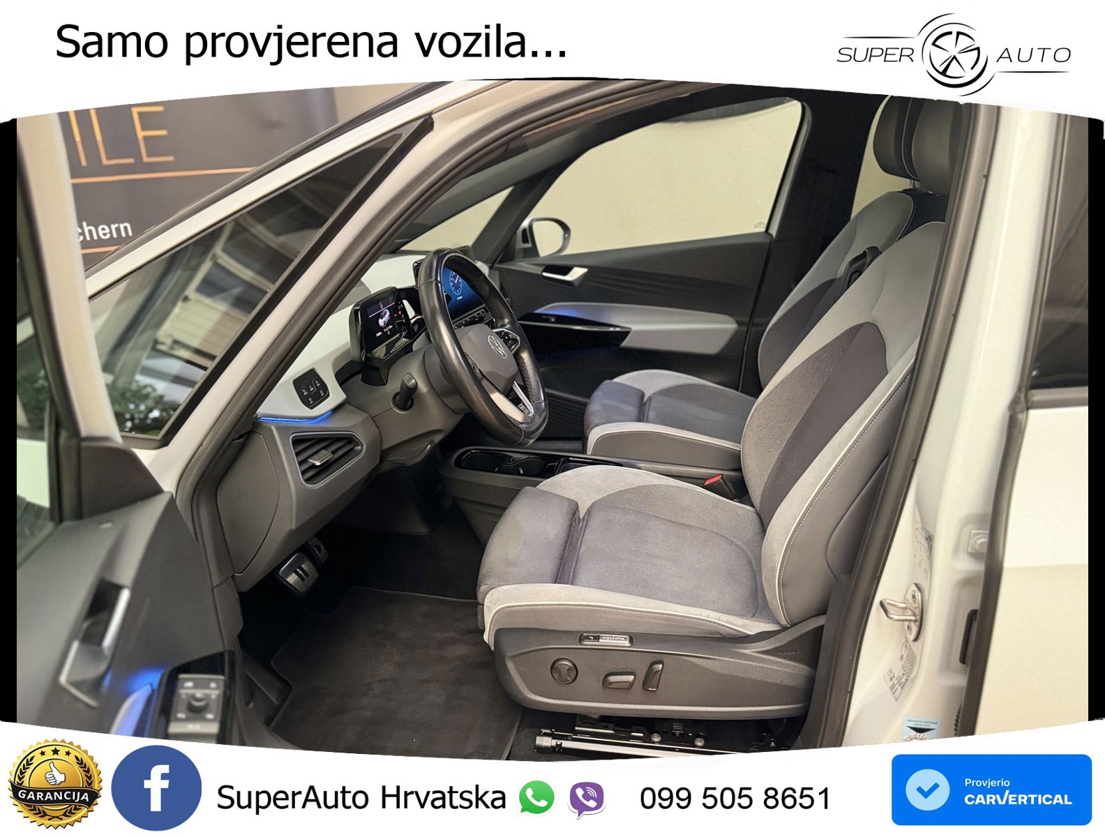 Volkswagen ID.3 Pro Performance 62 kWh (204 KS) LED+GR SJED+ACC