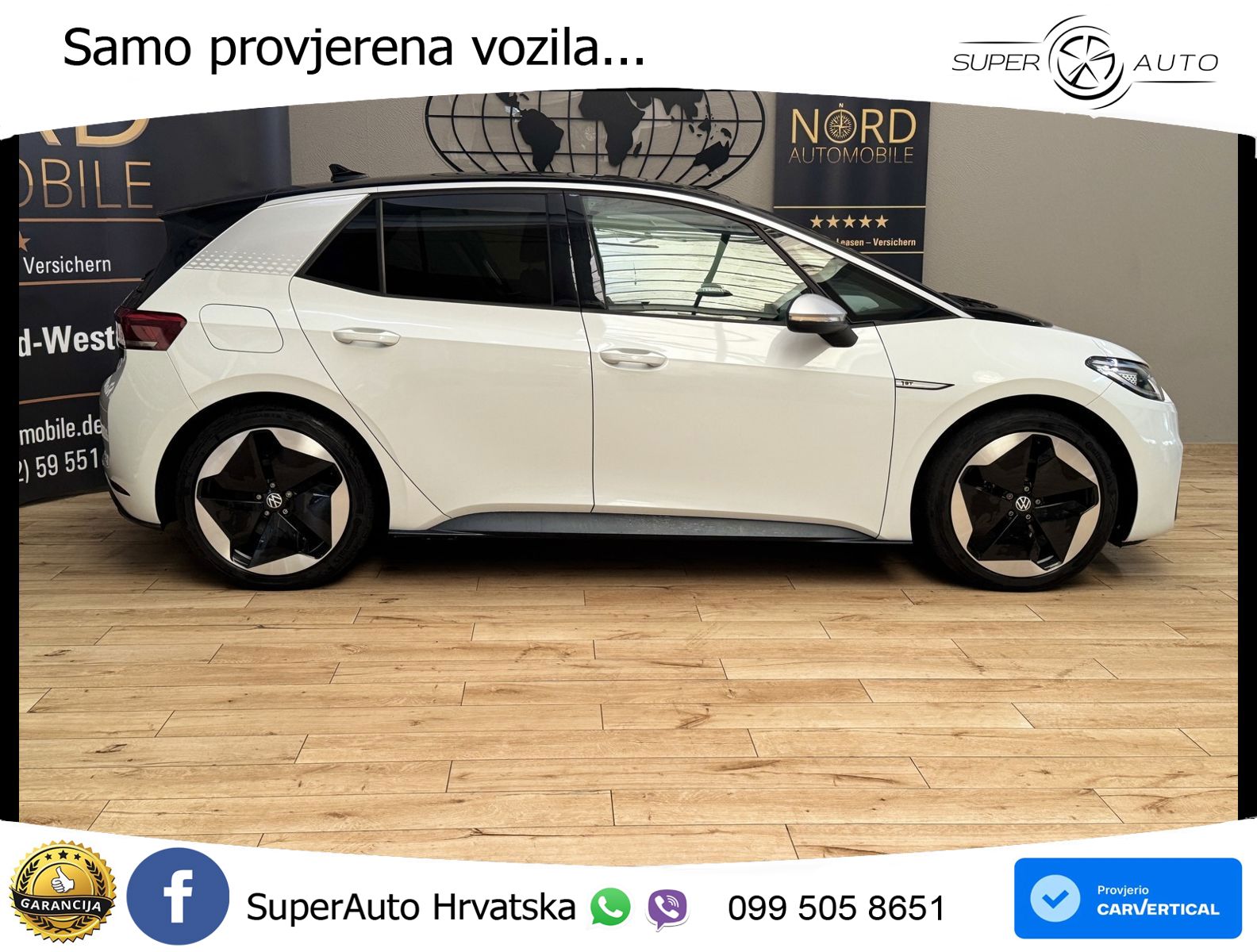Volkswagen ID.3 Pro Performance 62 kWh (204 KS) LED+GR SJED+ACC