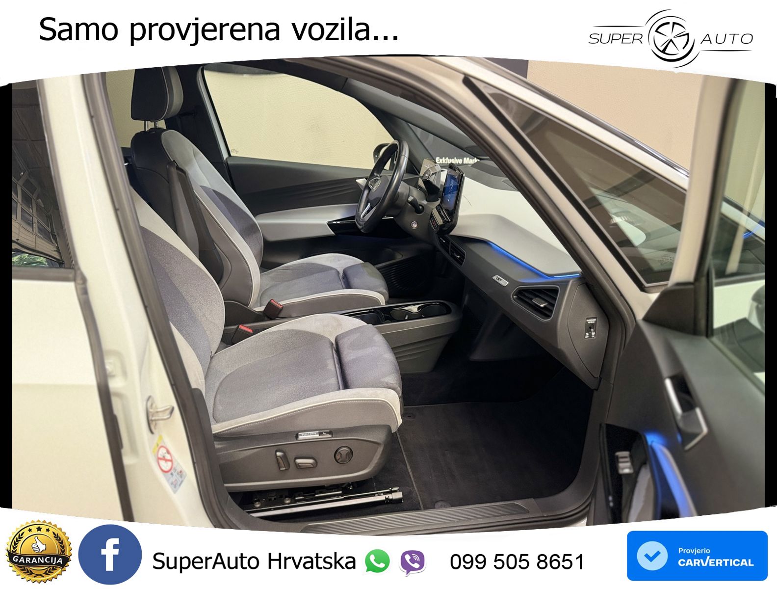 Volkswagen ID.3 Pro Performance 62 kWh (204 KS) LED+GR SJED+ACC