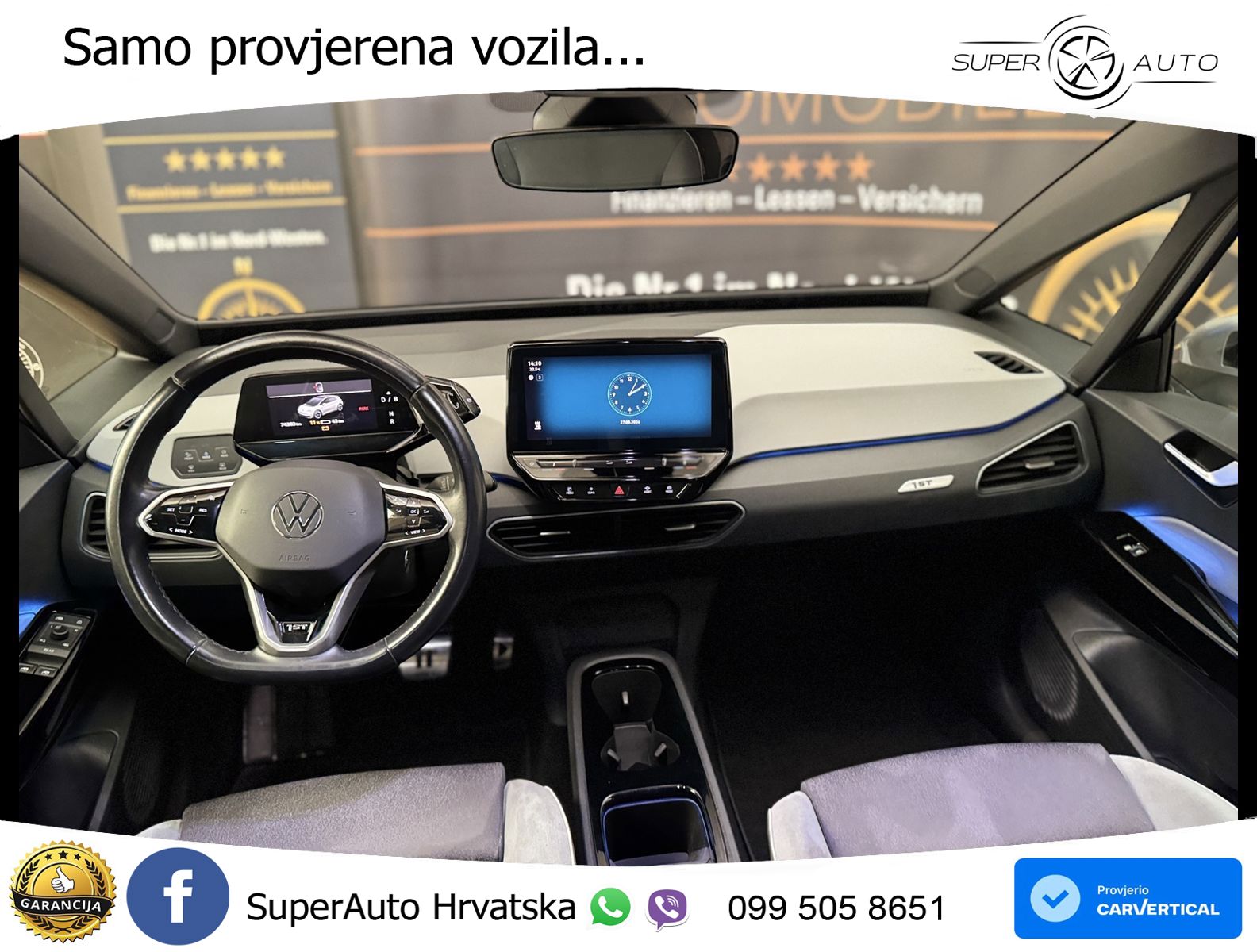 Volkswagen ID.3 Pro Performance 62 kWh (204 KS) LED+GR SJED+ACC