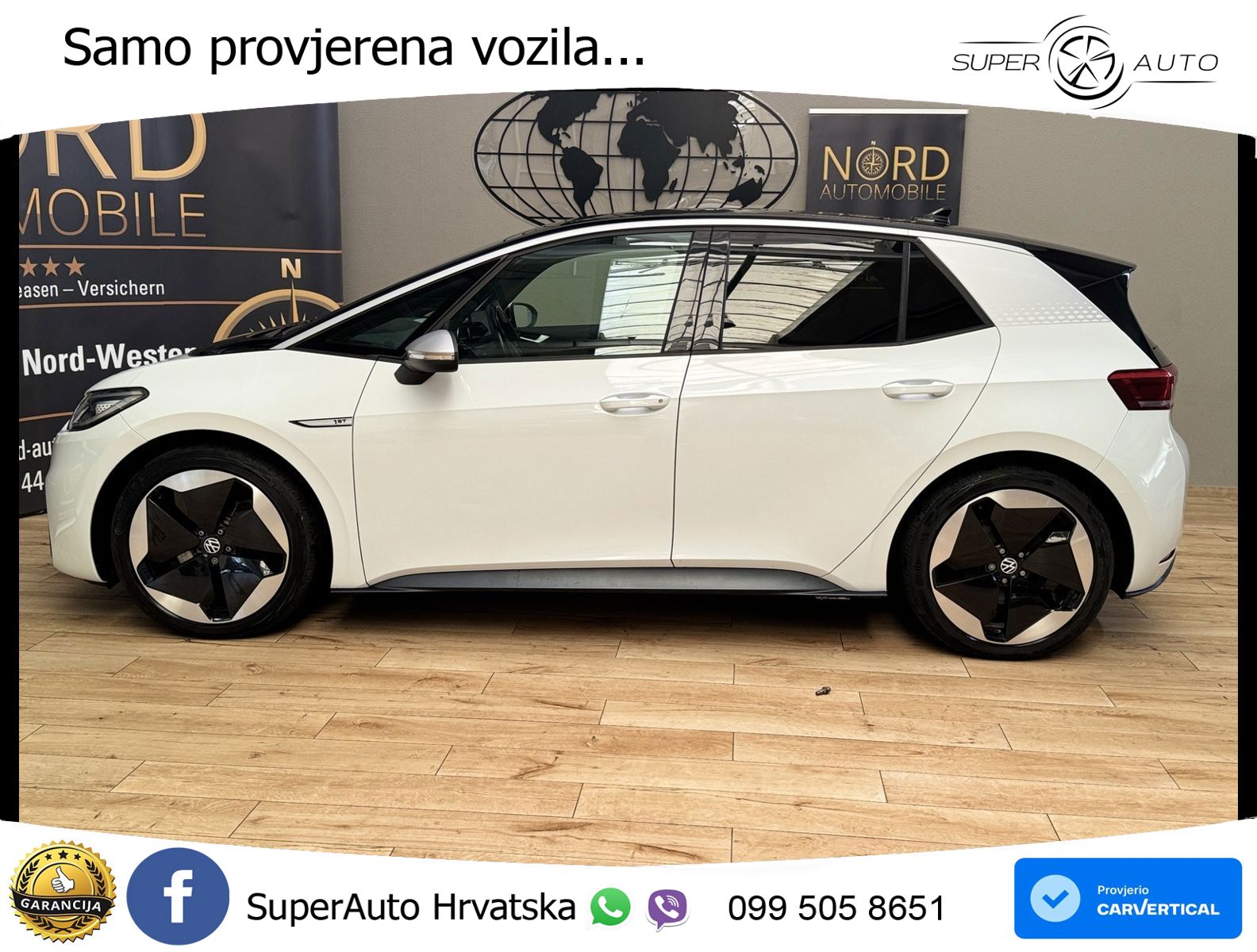 Volkswagen ID.3 Pro Performance 62 kWh (204 KS) LED+GR SJED+ACC