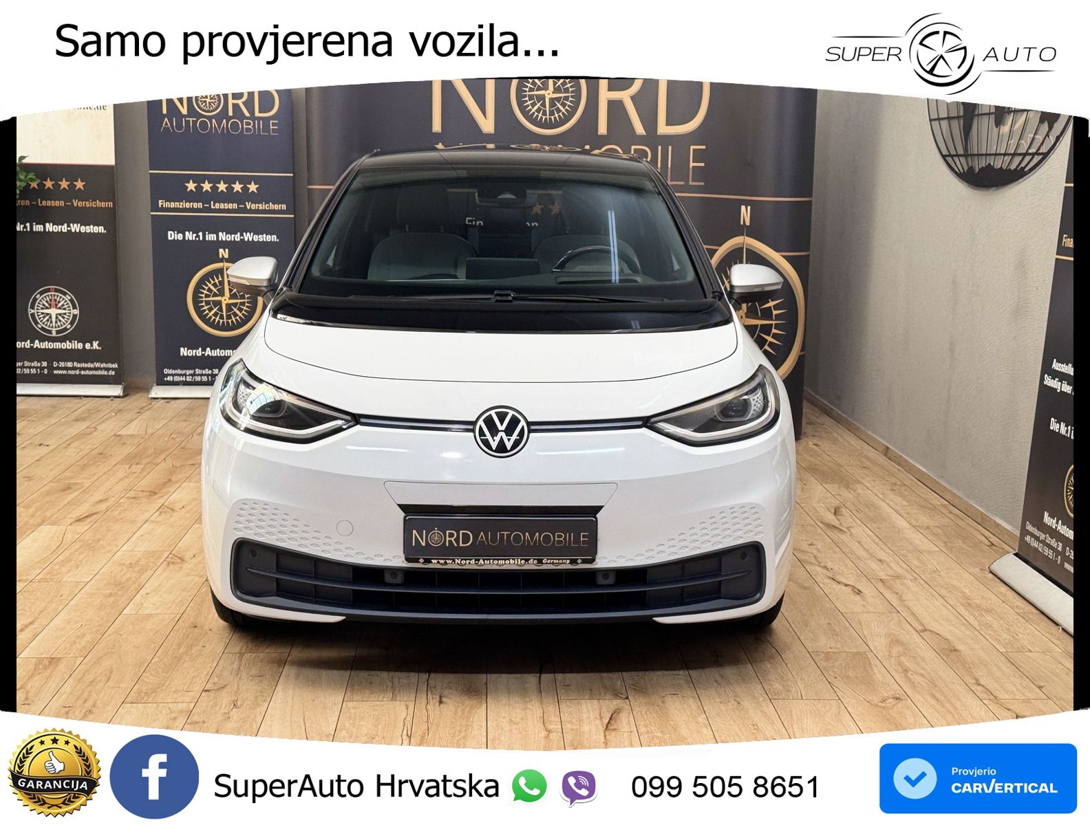 Volkswagen ID.3 Pro Performance 62 kWh (204 KS) LED+GR SJED+ACC