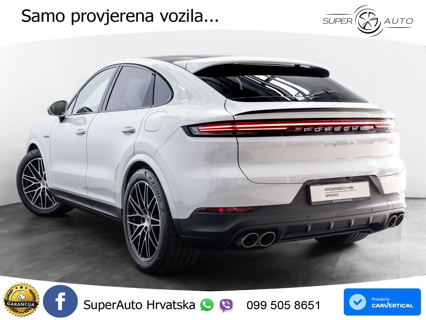 Porsche Cayenne Coupe S 3.0 V6 (519 KS) E-Hybrid Tiptronic S