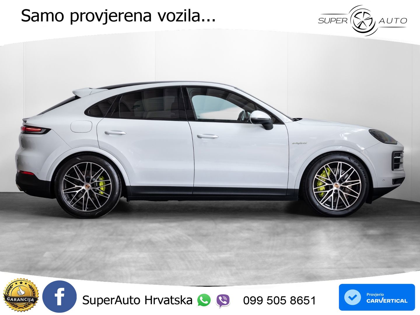 Porsche Cayenne Coupe S 3.0 V6 (519 KS) E-Hybrid Tiptronic S