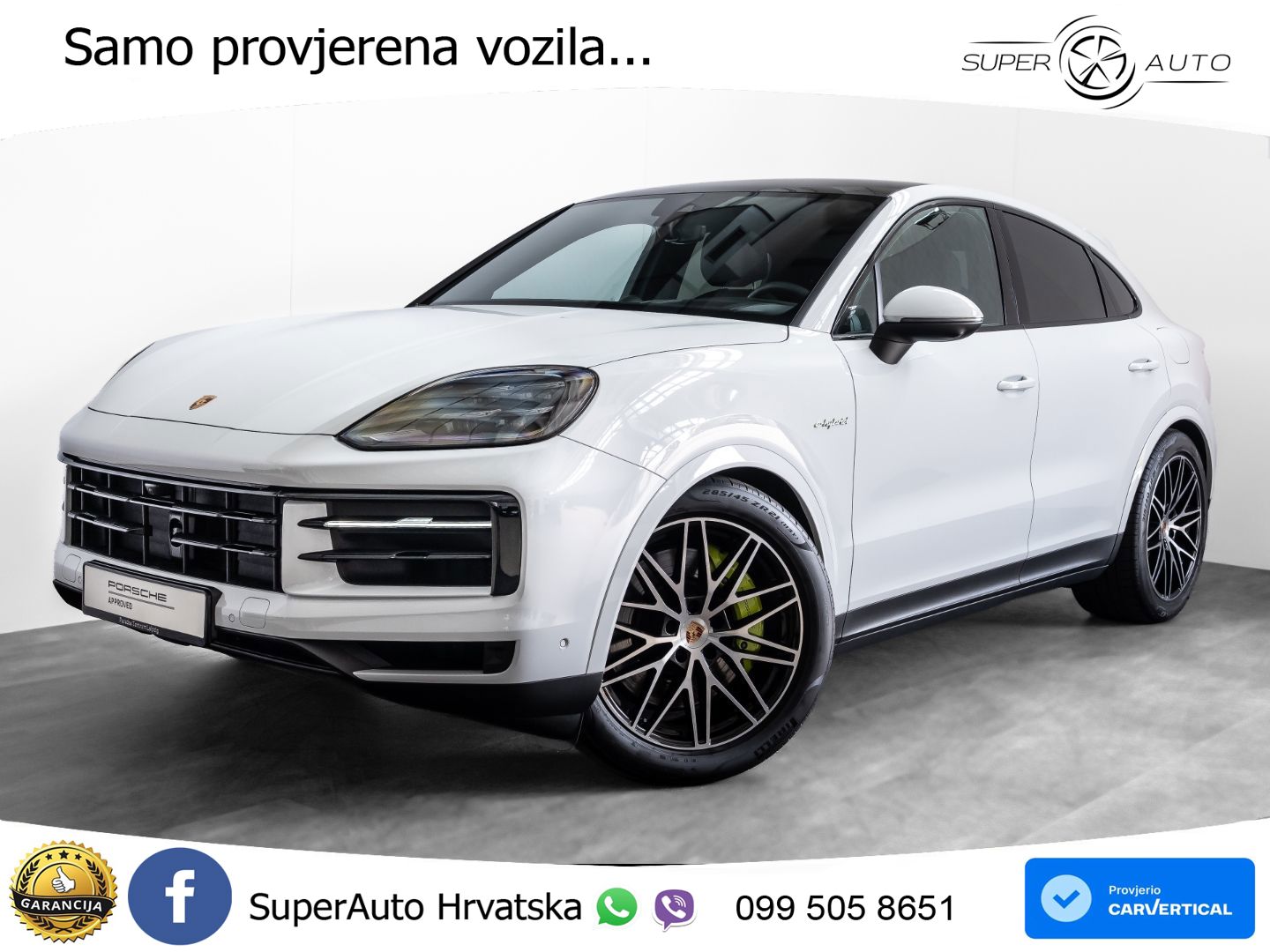 Porsche Cayenne Coupe S 3.0 V6 (519 KS) E-Hybrid Tiptronic S