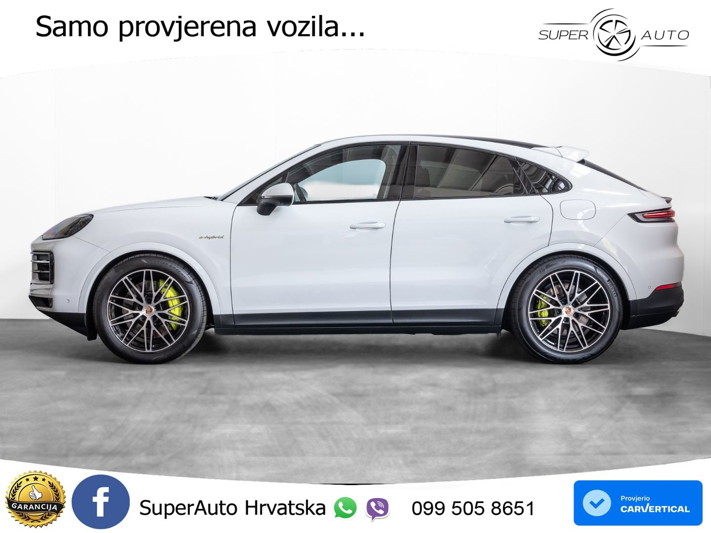 Porsche Cayenne Coupe S 3.0 V6 (519 KS) E-Hybrid Tiptronic S