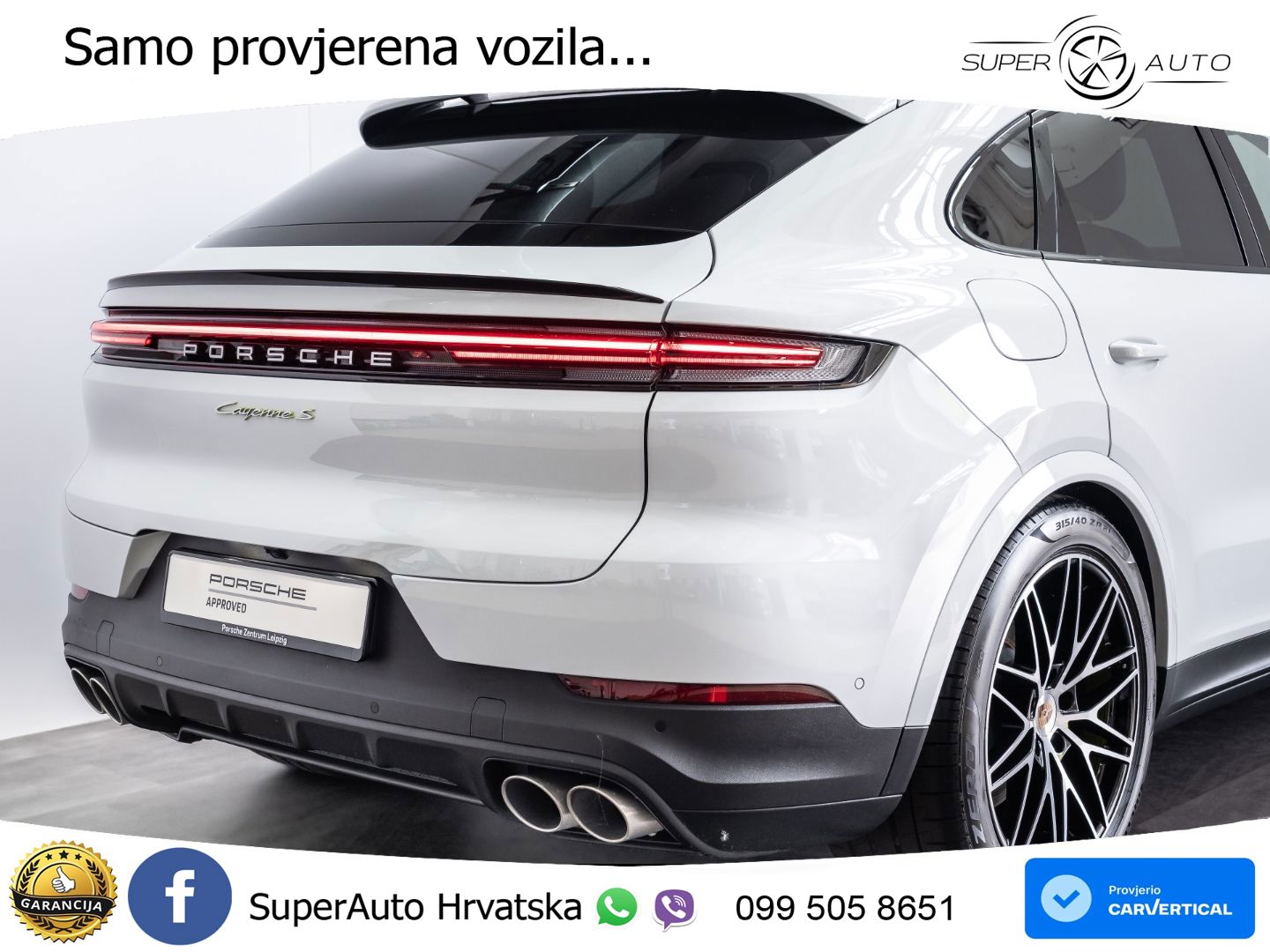 Porsche Cayenne Coupe S 3.0 V6 (519 KS) E-Hybrid Tiptronic S