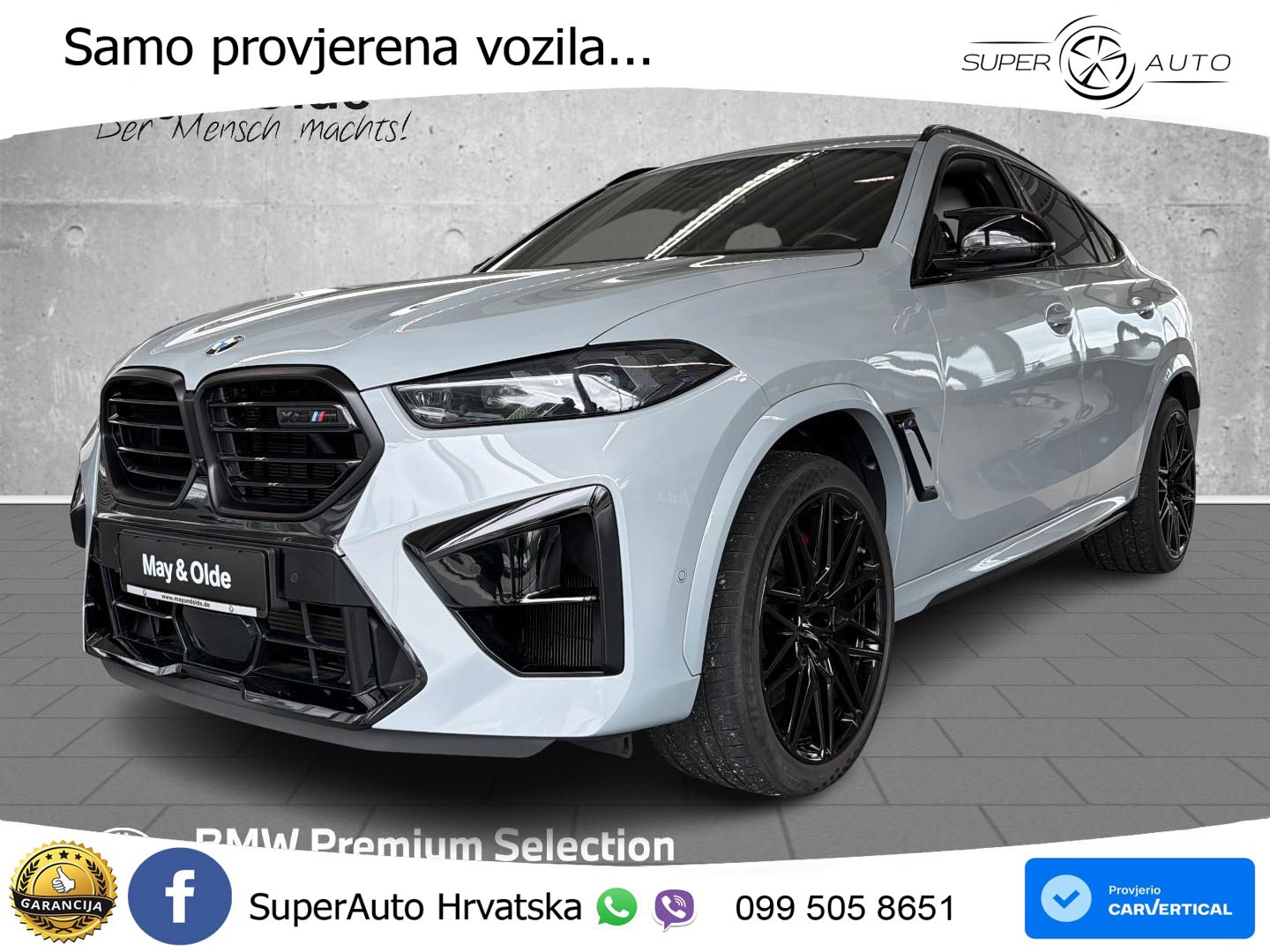 BMW X6 M Competition 4.4 V8 (625 KS) xDrive Steptronic LED+GR SJED+ACC