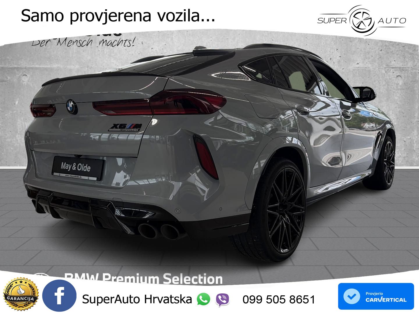 BMW X6 M Competition 4.4 V8 (625 KS) xDrive Steptronic LED+GR SJED+ACC