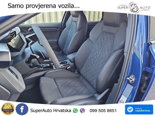 Audi RS3 Sedan 2.5 TFSI (400 KS) quattro S tronic LED+GR SJED+ACC