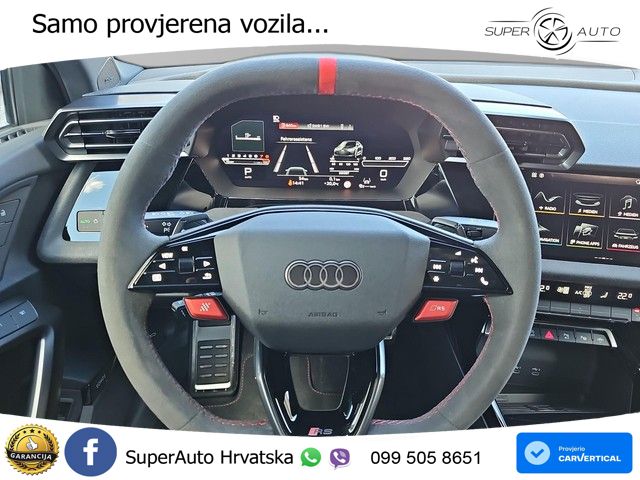 Audi RS3 Sedan 2.5 TFSI (400 KS) quattro S tronic LED+GR SJED+ACC