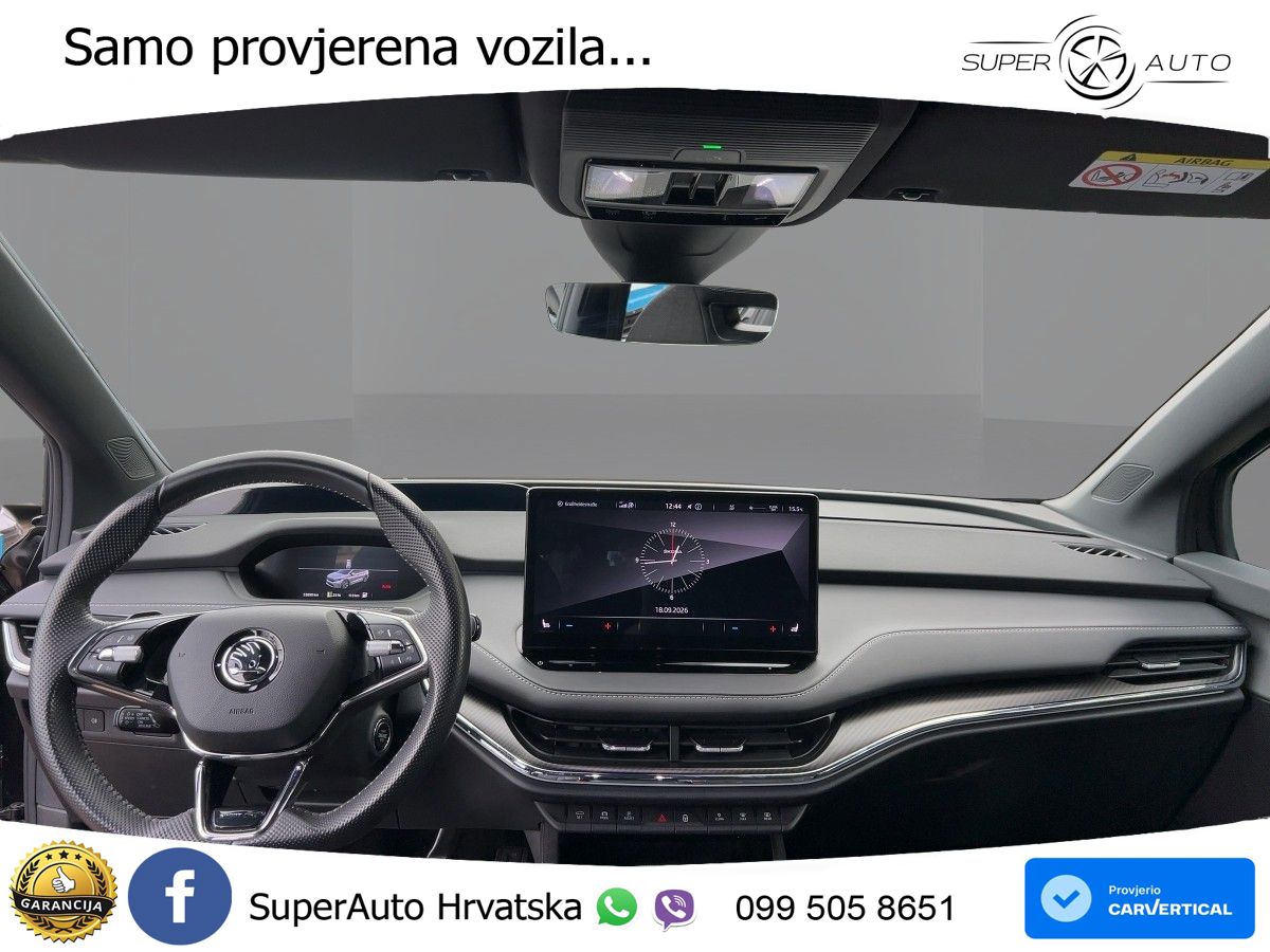 Škoda Enyaq iV 80 82 kWh (204 KS) SportLine LED+GR SJED+ACC