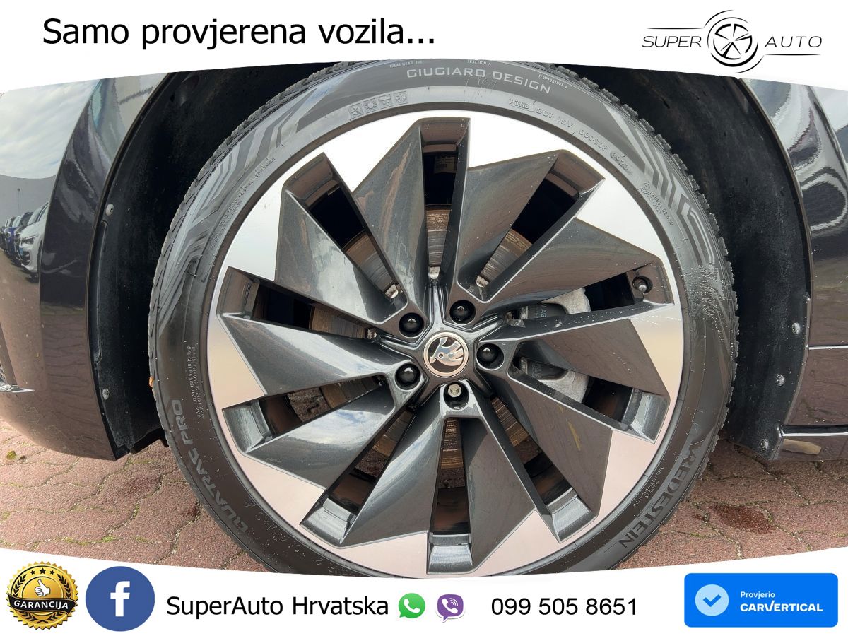 Škoda Enyaq iV 80 82 kWh (204 KS) SportLine LED+GR SJED+ACC
