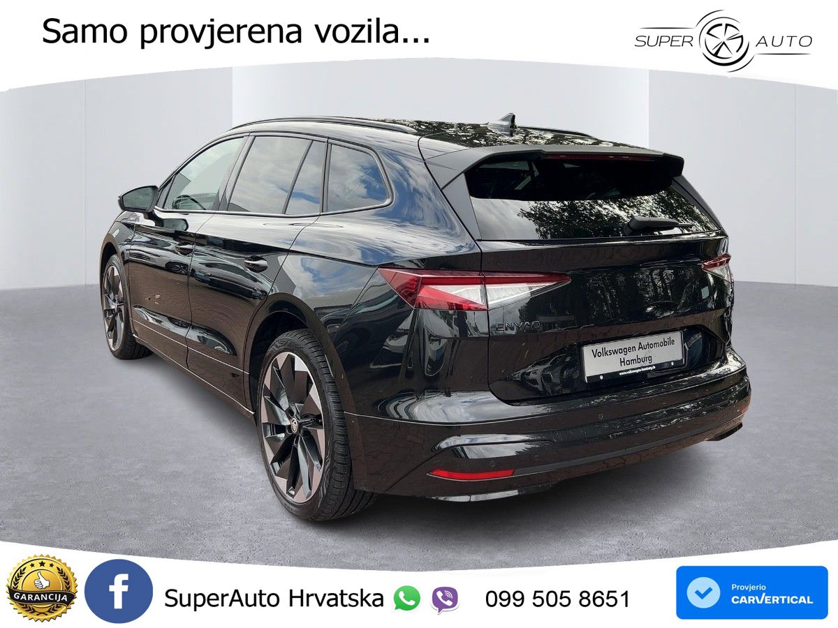 Škoda Enyaq iV 80 82 kWh (204 KS) SportLine LED+GR SJED+ACC