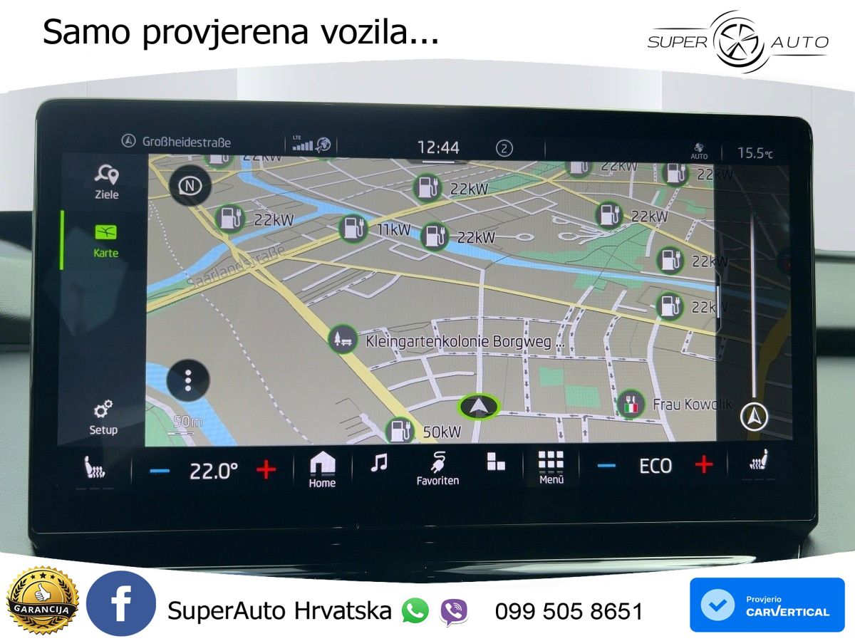 Škoda Enyaq iV 80 82 kWh (204 KS) SportLine LED+GR SJED+ACC