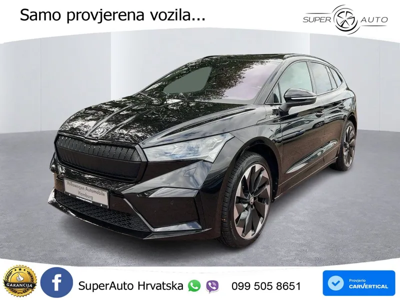 Škoda Enyaq iV 80 82 kWh (204 KS) SportLine LED+GR SJED+ACC