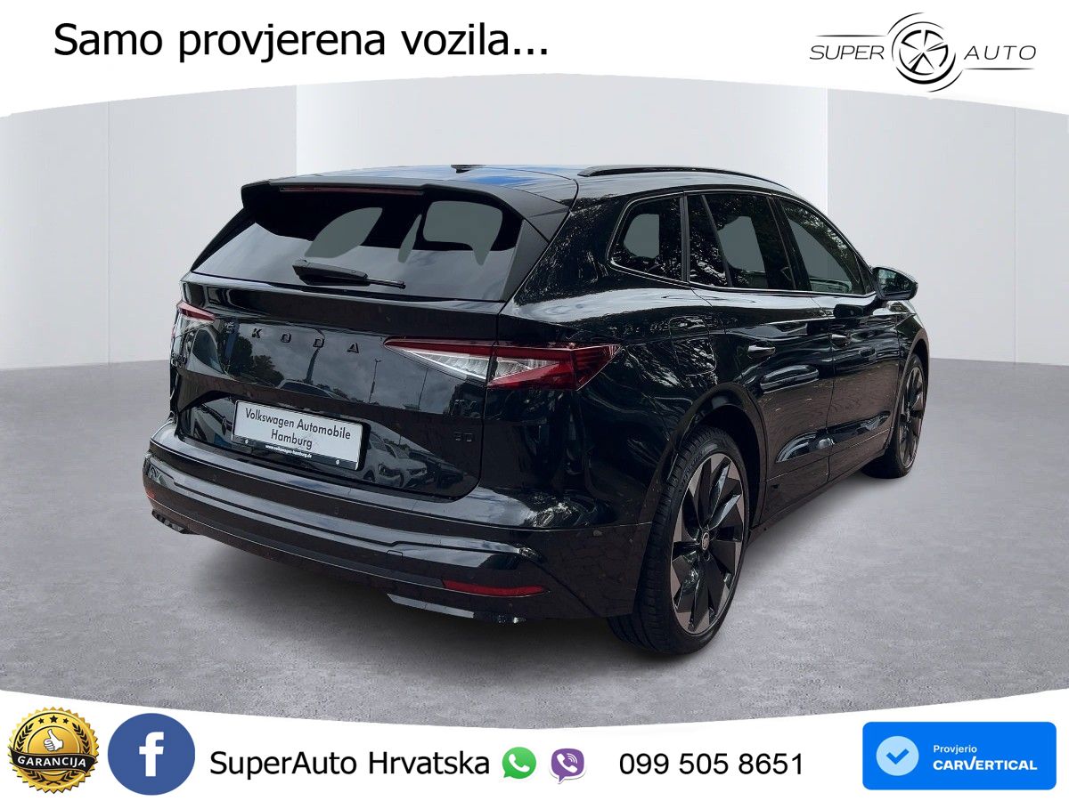 Škoda Enyaq iV 80 82 kWh (204 KS) SportLine LED+GR SJED+ACC