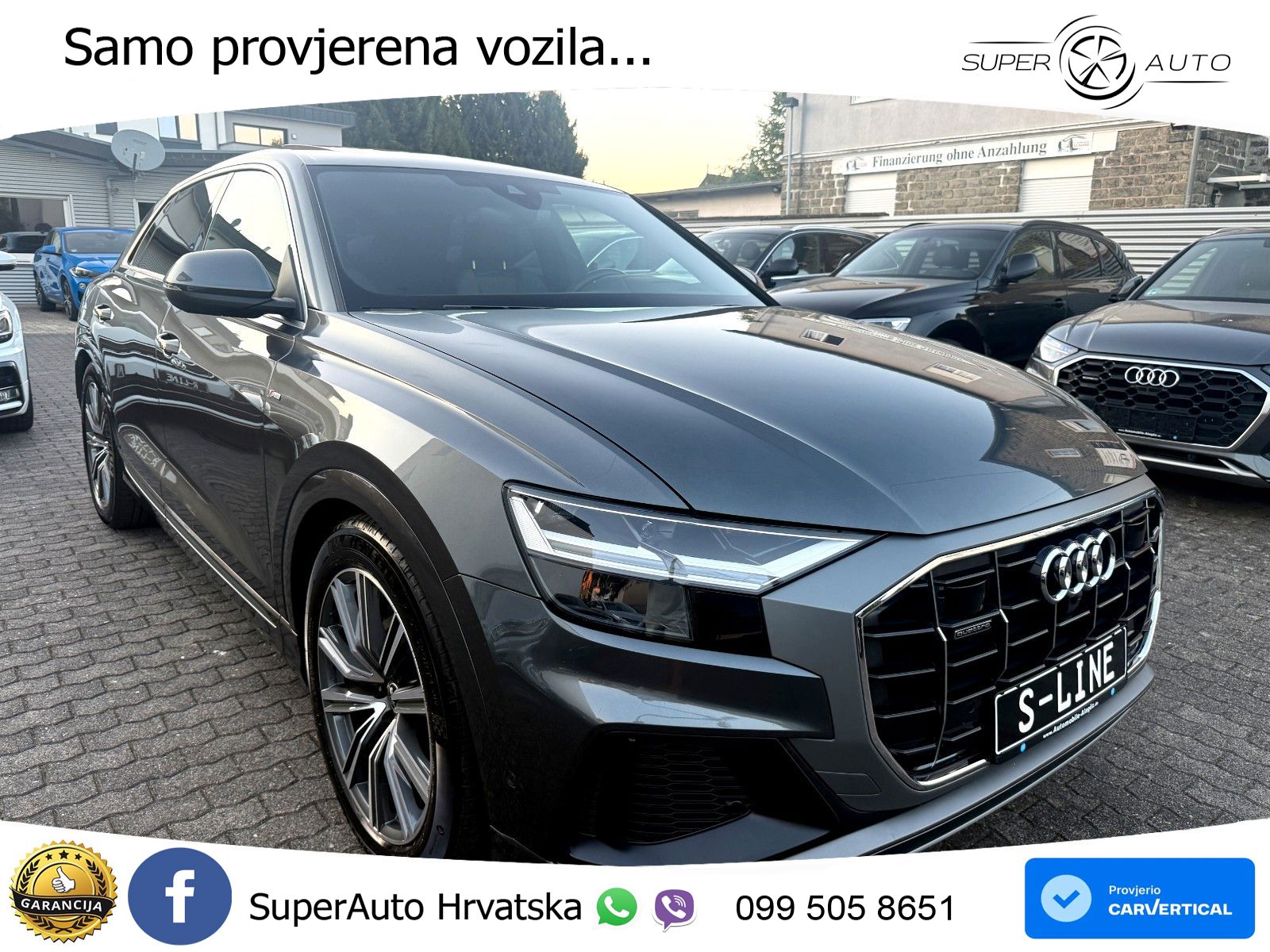 Audi Q8 50 TDI V6 (286 KS) quattro Tiptronic