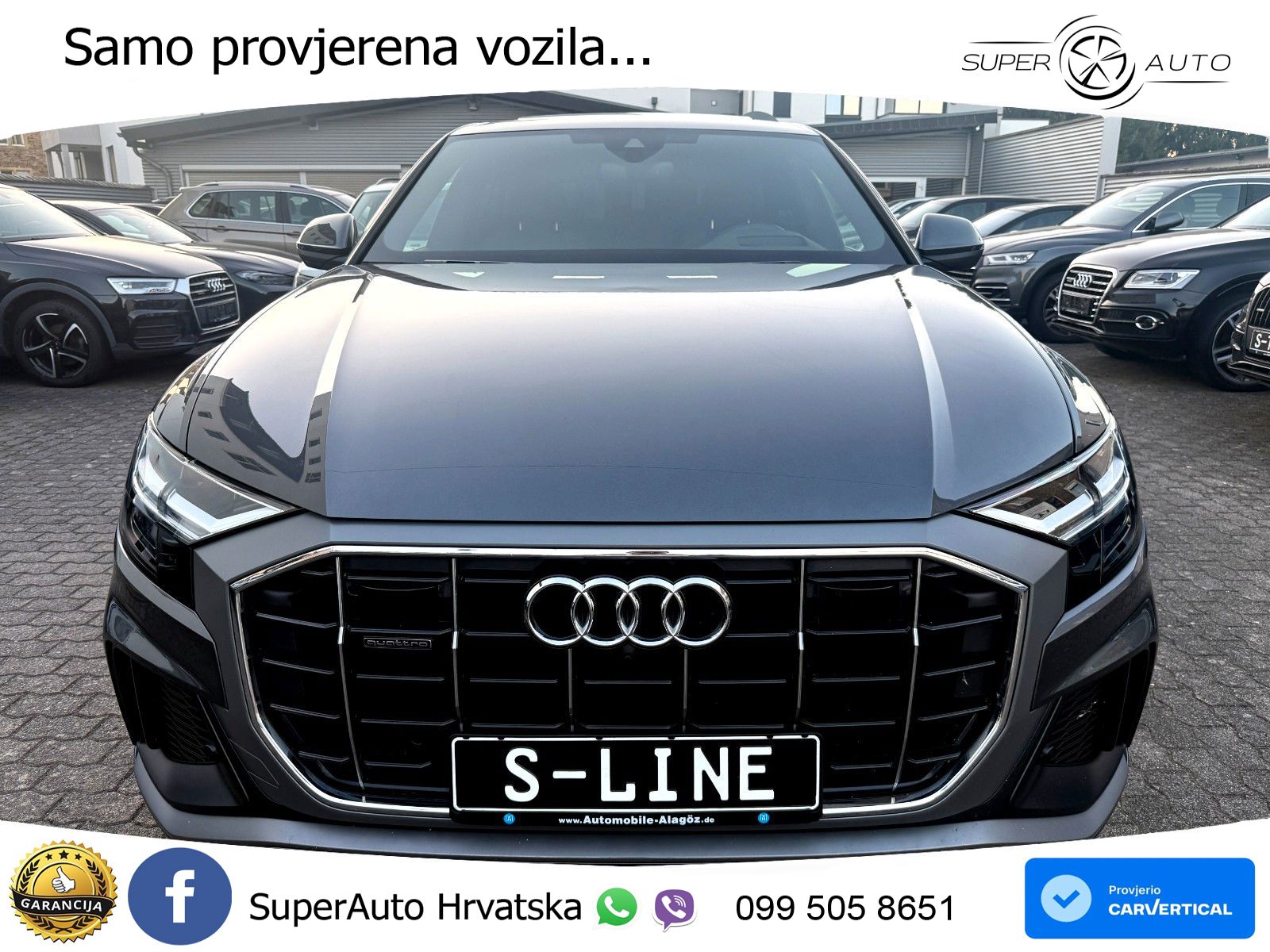 Audi Q8 50 TDI V6 (286 KS) quattro Tiptronic