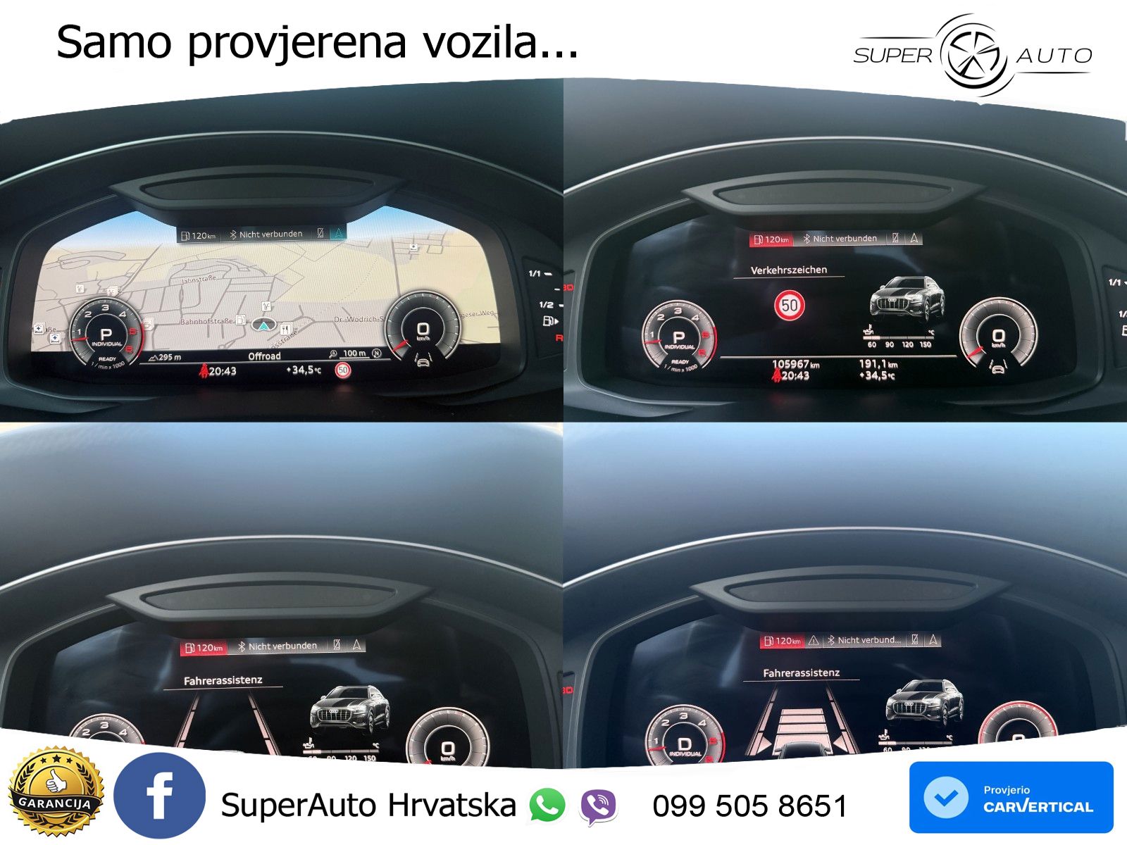 Audi Q8 50 TDI V6 (286 KS) quattro Tiptronic