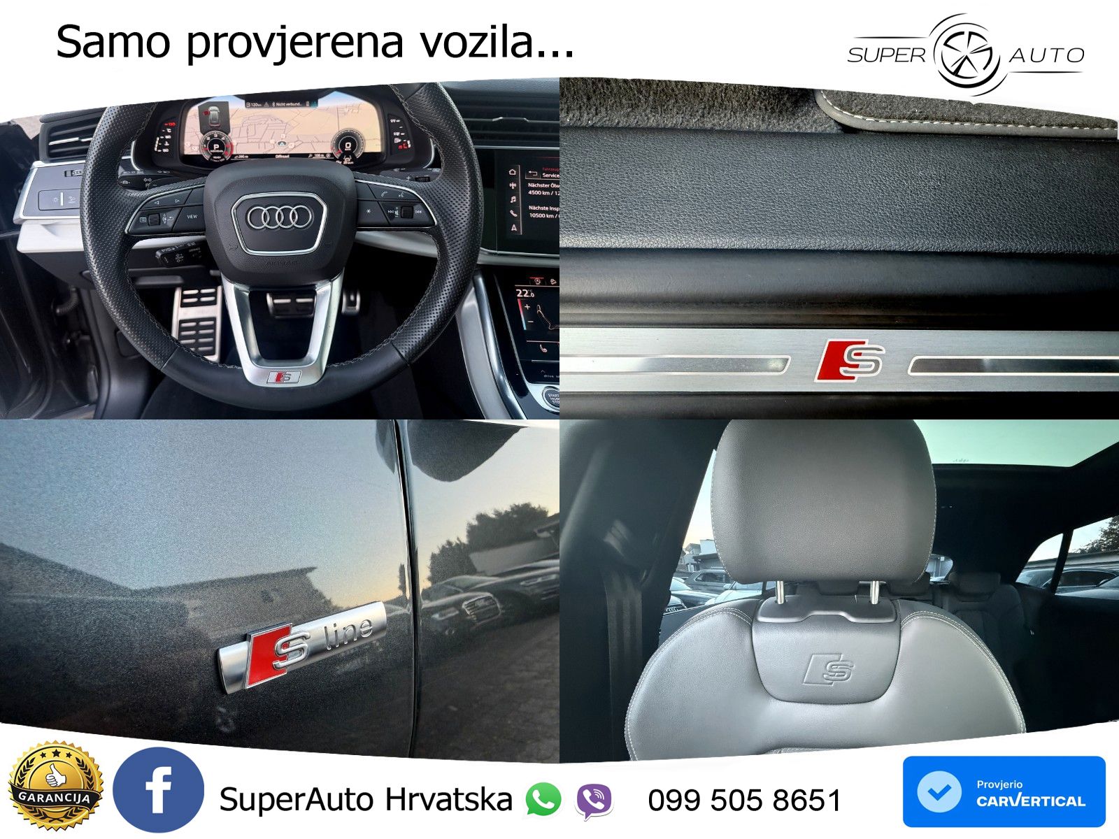 Audi Q8 50 TDI V6 (286 KS) quattro Tiptronic