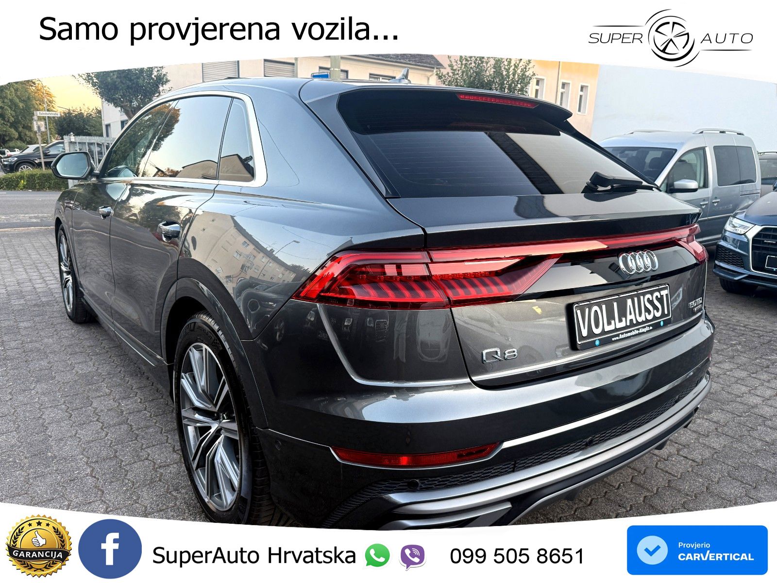 Audi Q8 50 TDI V6 (286 KS) quattro Tiptronic
