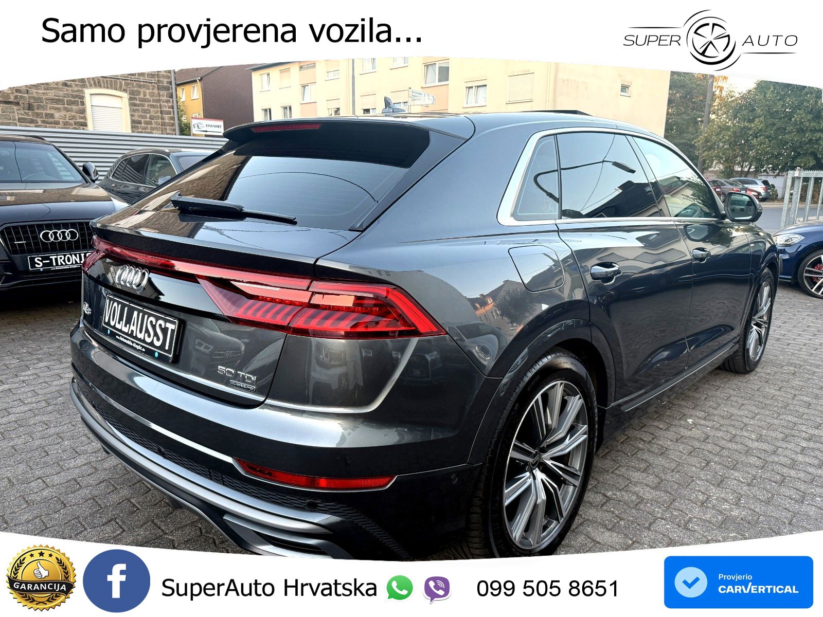 Audi Q8 50 TDI V6 (286 KS) quattro Tiptronic